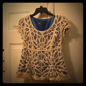 Betsy Johnson Lace Top